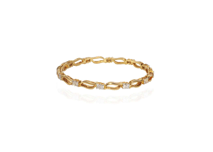 Gold Plated | CZ Studded Bangles